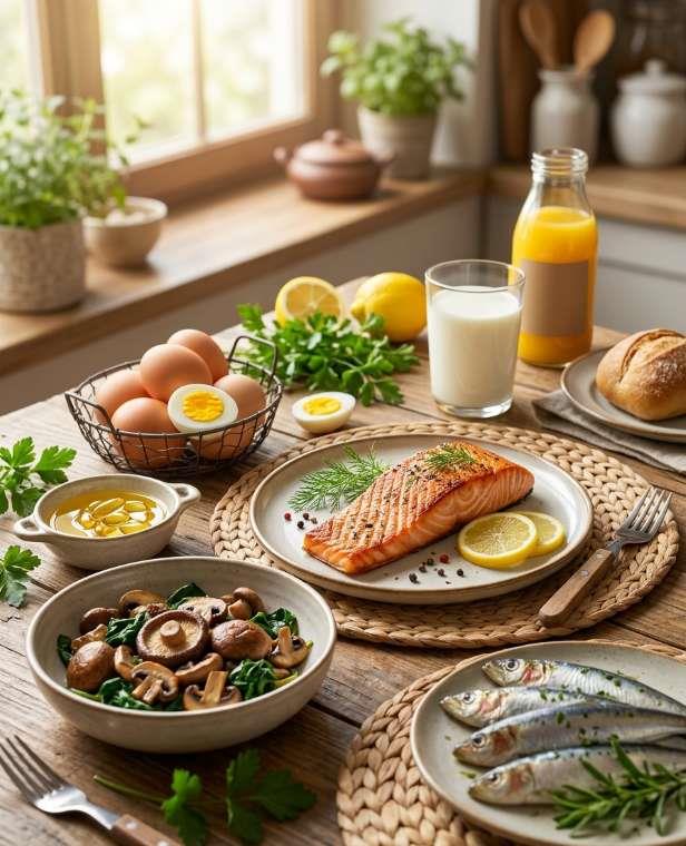 D Vitamini Eksikliği Ne Yemeli?